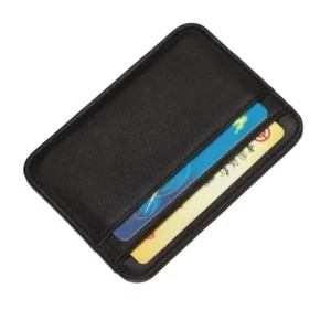 Porte-Cartes Ligne Noire